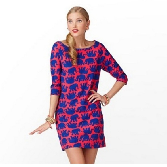 Lilly Pulitzer - Cassie Dress | Kissy Pink Tusk in Sun - Picture 1 of 6